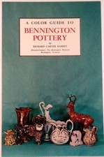 1960s Bennington VT Pottery Book Cover Postcard Ad Promo Barrett Color Guide 