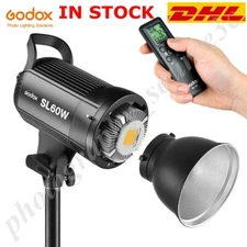 Godox SL60W LED Video Light SL-60W 5600K White Version Lighting Bowens Mount 
