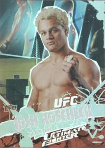 Carte Josh Koscheck Rookie Auto 2009 Upper Deck Prominent Cuts UFC - Autograph #1