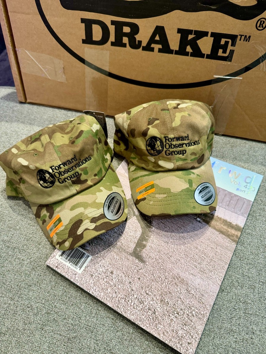 実物　Forward Observations Group キャップ　マルチカム 4 Forward Observations Group hats FOG M81 Multicam And Black