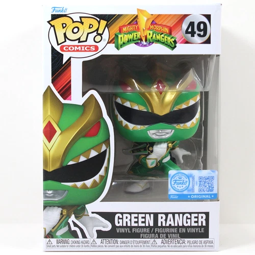 Funko Pop! Mighty Morphin Power Rangers: Green Ranger #49 EE Exclusive