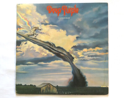 Deep Purple Stormbringer Vinyl LP Record 1974 USA David Coverdale Glenn Hughes