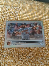 2022 Topps Baseball Zac Lowther RC #133 Rainbow Foil Baltimore Orioles Rookie