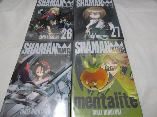 UPS 3-7 Days to USA. Shaman king 1-27+FLOWERS 1-6+Official Guide Set Japan Manga - Picture 8 of 12