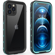 For iPhone 12 Pro Max Waterproof Case Cover Shockproof Dustproo Screen Protector