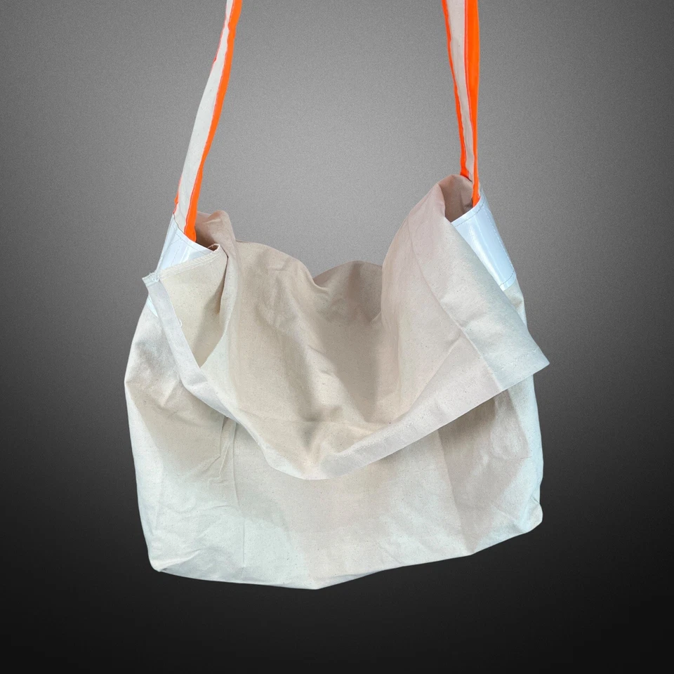 Bolso de entrega de noticias de lona estilo vintage con solapa de lluvia correa acolchada Foto 3 de 4