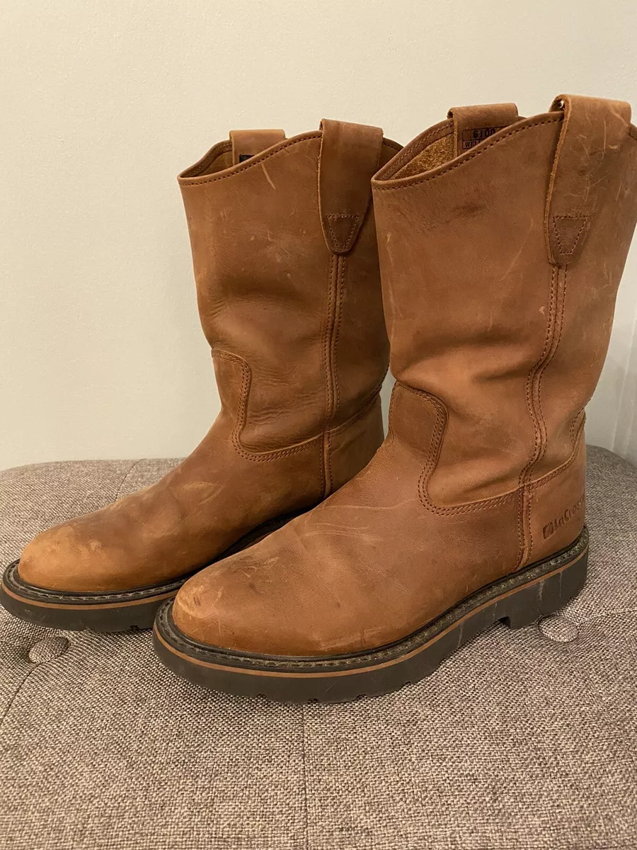 Lacrosse leather work clearance boots