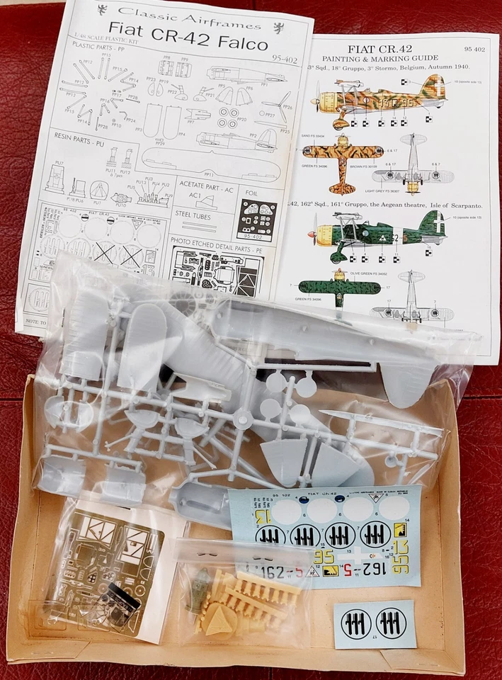 Fiat CR 42 Kit Classic Airframes 1/48 - Immagine 2 di 2