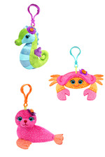Plush Purse Charms for Backpack Handbag Purse Keychain Bag Women Girls Kids 3 