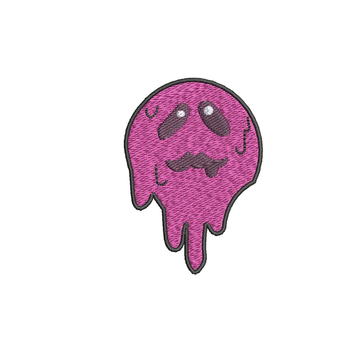 GHOSTBUSTERS GHOST MOVIE LOGO EMBROIDERED IRON SEW ON 4.0 INCH PATCH