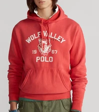 Ralph Lauren Polo Southwestern Wolf Valley Sportsman Aztec Indian Chief Hoodie X