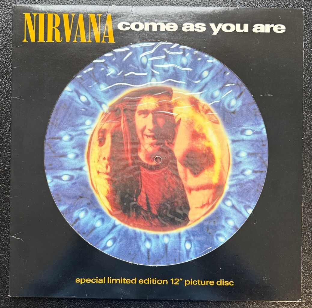 Nirvana - Come As You Are, 1992, UK, Limited Edition, Picture Disc