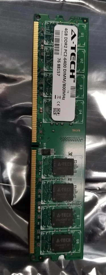4GB DDR2 PC2-6400 800 MHz DIMM (Dell SNPK877JC/4G Equivalent) Desktop Memory RAM - Image 2 of 4