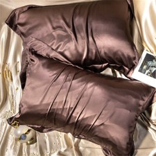 Mulberry Silk Bed Pillowcase Anti-Wrinkle Soft Skin-Friendly Luxury Pillow Case