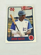 Jordan Walker 2020 Onyx Nimbus Silver Base St Louis Cardinals /325