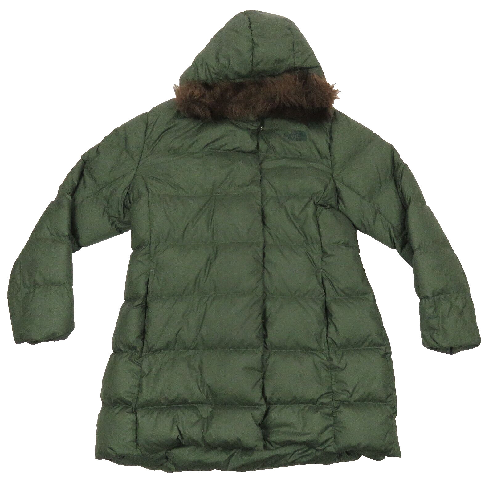 Chaqueta Parka The North Face 550 Plumón de Ganso Acolchada Con Capucha Cremallera Completa A Presión L