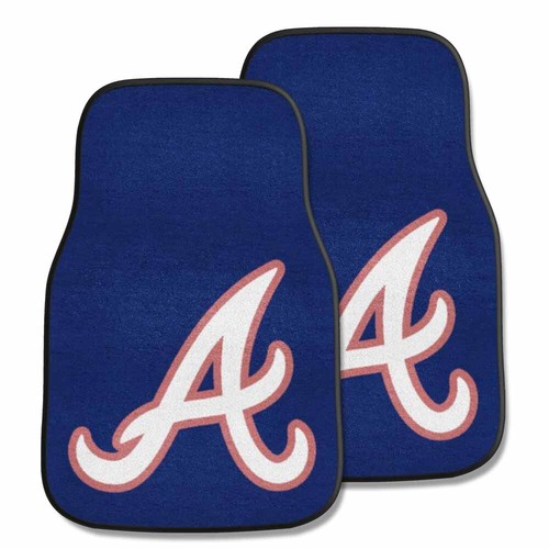 MLB - 2-piece Carpeted Car Mats Baseball Team Logo 17" x 27" - Picture 9 of 63