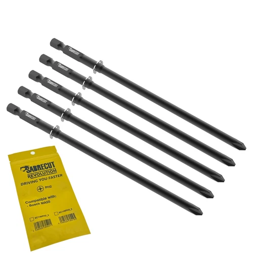 5x Genuine SabreCut PH2 Autofeed Collated Screwdriver Bits for Bosch MA55 MA 55