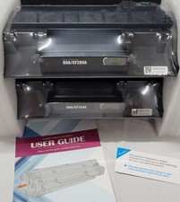2-Pack 80A CF280A Black Toner Cartridge for HP LaserJet Pro 400 M401dn M401dn