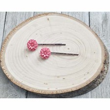 Pink Flower Hair Pin, Wedding Hair Jewelry, Flower Hair Pin, Bridal Hair Accesso