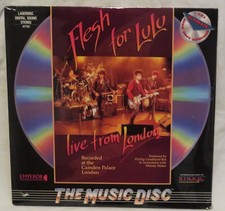 FLESH FOR LULU Live From London 1985 Laserdisc Video SEALED NEW 15 TRACKS 55 MIN