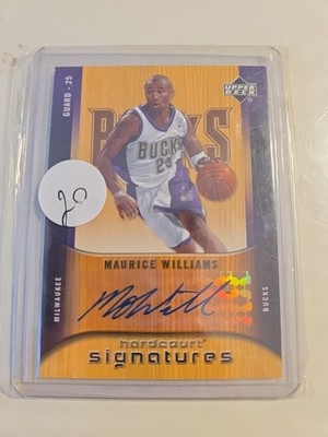 2005-06 Hardcourt Signatures Maurice Williams HS-WI