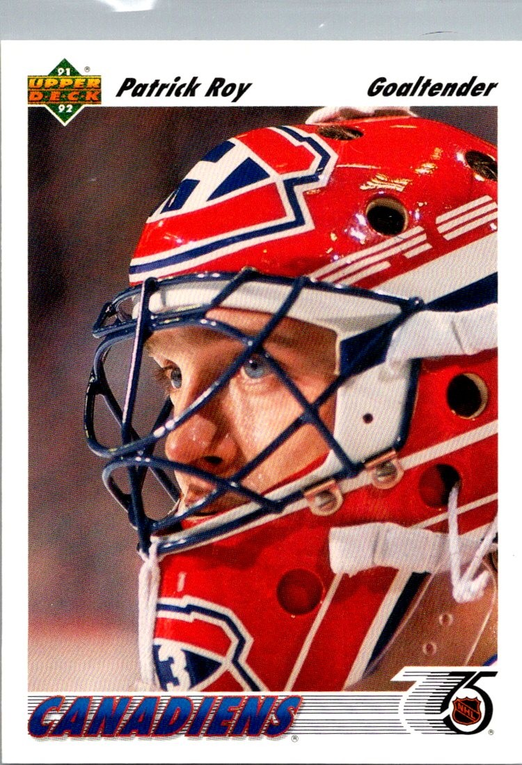 1991-92 Upper Deck #137b Patrick Roy