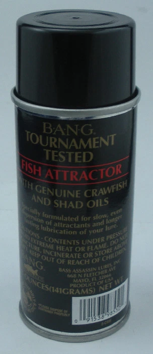 Bass Assassin 5-COM 5 Oz CrawShad Bang Attractant Aerosol - Image 2 of 2