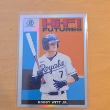 Topps Bowman Chrome 2022 Bobby Witt Jr. Hi-Fi Futures #HIFI-5 Royals Card