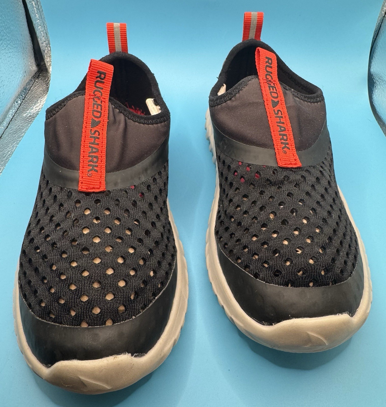 SAOLA Scarpe da acqua per bambini robuste con squalo 13