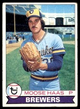 1979 Topps #448 Moose Haas