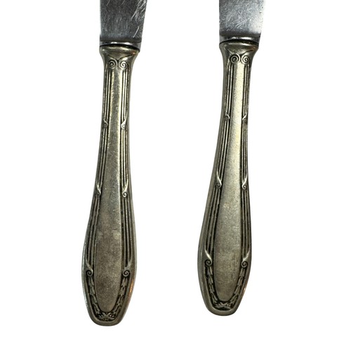 Vintage Set of (4) ROSTFREI Table Knives Germany Mid Century Modern 1960s - 第 2/6 張圖片