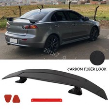 46 Gt Style Racing Carbon Style Rear Trunk Spoiler Wing For Mitsubishi Lancer 46 Gt Style Racing Carbon Style Rear Trunk Spoiler Wing For Mitsubishi Lancer