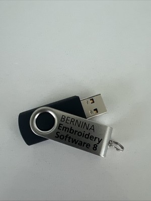 Bernina Embroidery Software 8 V8 Replacement Installation USB (No Key Code)