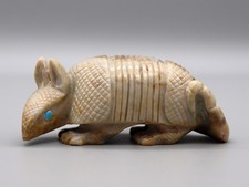 Hudson Sandy Picasso Marble Zuni Armadillo Fetish