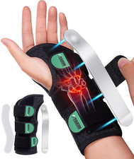 Wrist Brace for Carpal Tunnel Night Support, Adjustable Wrist Splint for Tendoni
