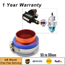 Intake Manifold Boot Air Filter Joint Interfacecarburetor Adapter 55mm To 50mm Intake Manifold Boot Air Filter Joint Interfacecarburetor Adapter 55mm To 50mm