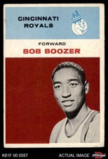 1961 Fleer #6 Bob Boozer Royals-BskB RC Kansas St 2 - GOOD