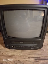 Zenith 13" CRT TV VCR Combo TVSA 1340 W/Remote Retro Gaming VCR DOES NOT WORK