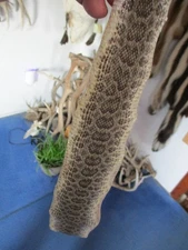 rattlesnake skin prairie rattle snake hide DRY TANNED wrap pen blanks 22 in. G8