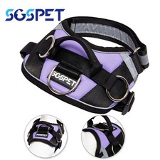 No Pull Dog Pet Harness Adjustable Control Vest Dogs Reflective XS S M L XL