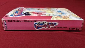 CAPCOM Famicom Soft Mighty Final Fight Used