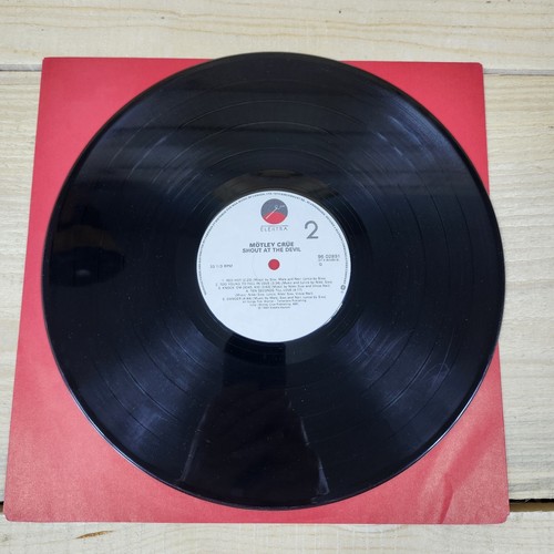 Motley Crue - Shout At The Devil LP (1983 Elektra – 60289-1 1st Press) Record - Picture 11 of 13
