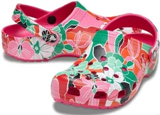 Crocs Classic Woodcut Floral Print Womens Clog BRAND NEW  sizes 6-11  209839