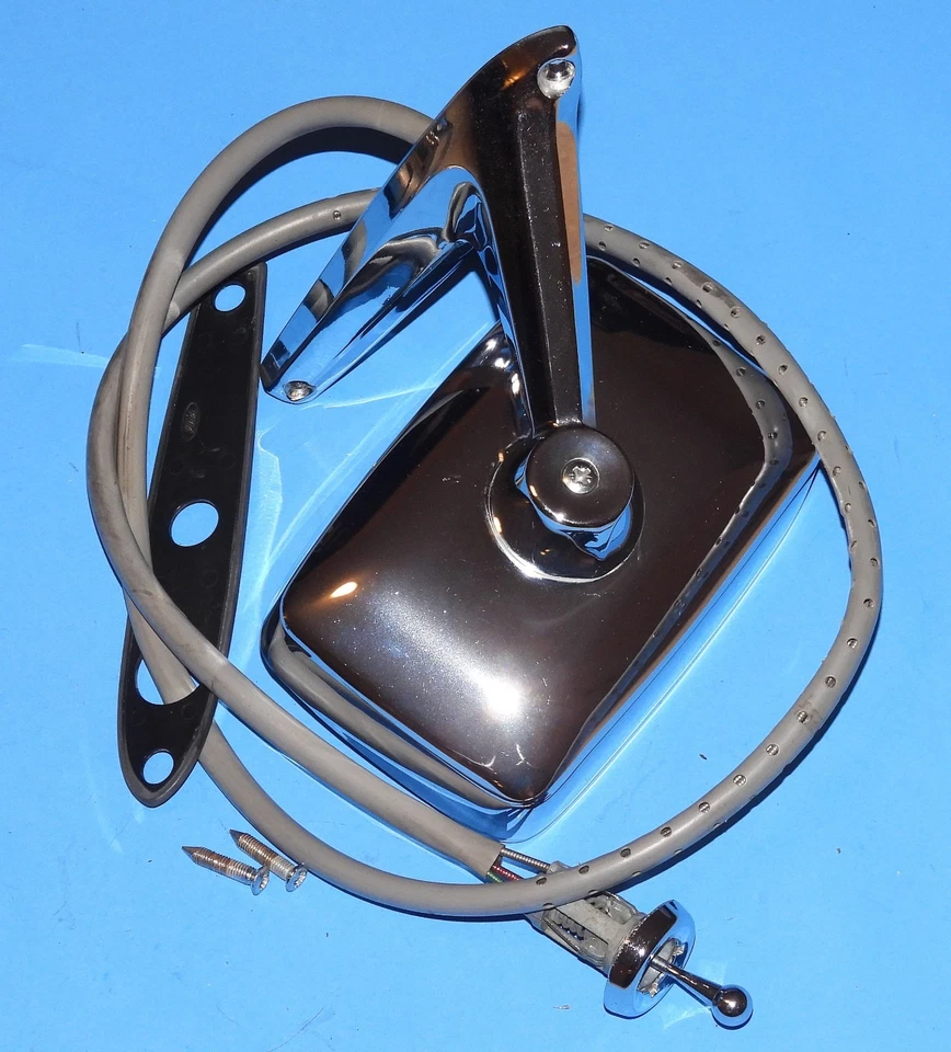 Conjunto de espejo retrovisor remoto lado del conductor Ford LTD 1979-85 Crown Victoria OEM - ¡BONITO!! Foto 2 de 4