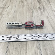 Pontiac 1969-1972 Grand Prix Fender Emblem Model Sj Part 9798889 Oem