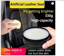 Leather Cleaner Conditioner Car Seat Sofa Care Cream Stain Remover