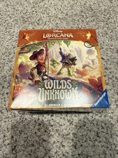 Disney Lorcana TCG: Wilds Unknown Illumineer's Trove New Sealed