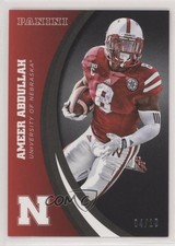 2015 Panini Nebraska Cornhuskers Black 4/10 Ameer Abdullah #46 w6g