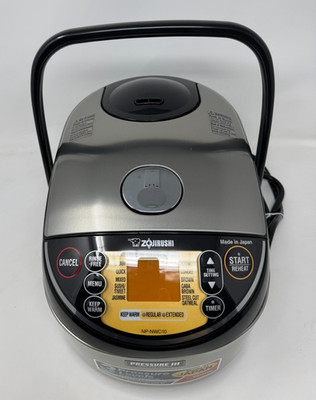 Zojirushi NP-NWC10XB Pressure Induction Heating Rice Cooker and Warmer